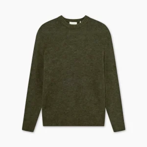 forét Knitwear | ALPINE KNIT - DARK MOSS