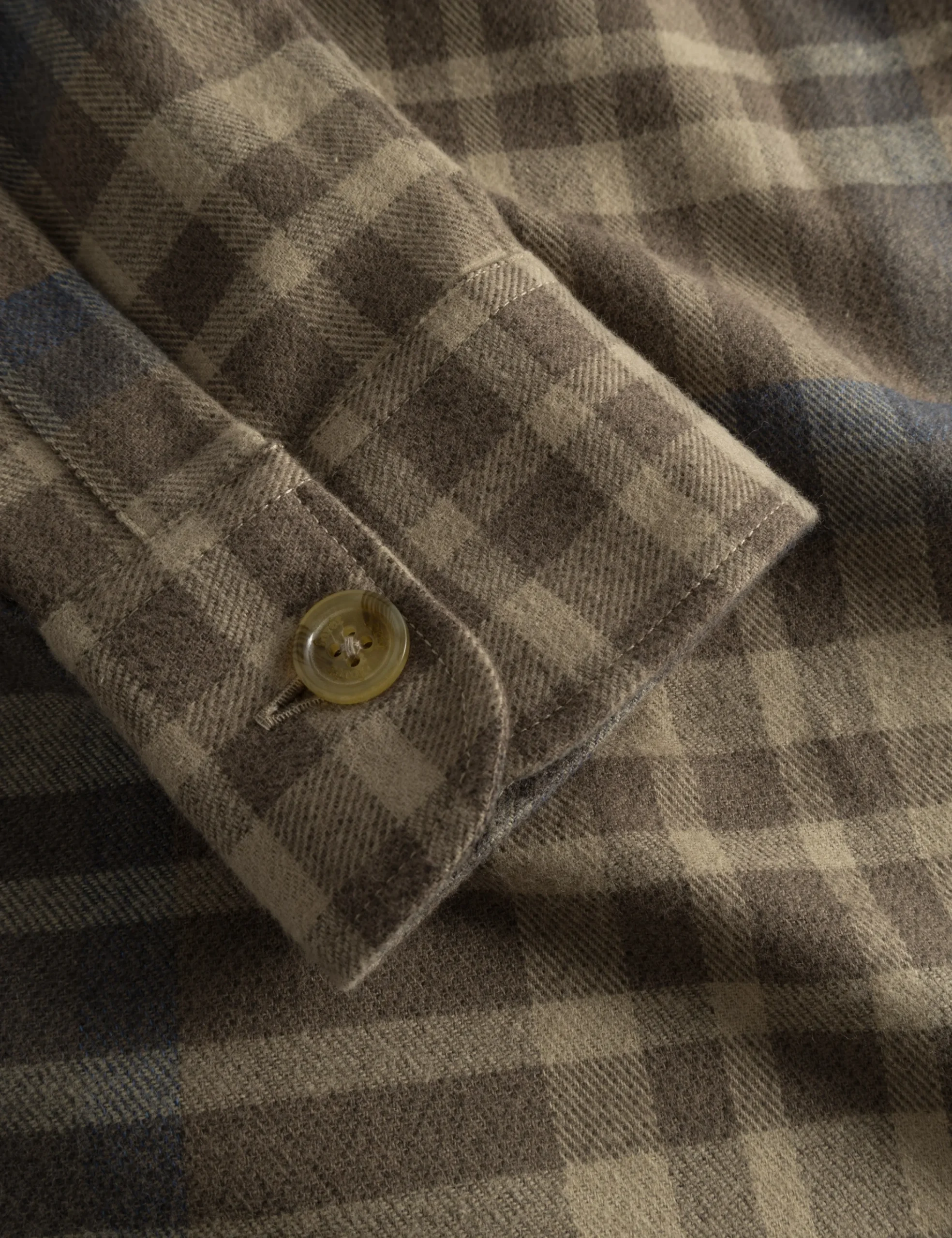 forét Shirts | Overshirts | CABIN ZIP SHIRT - CHECK