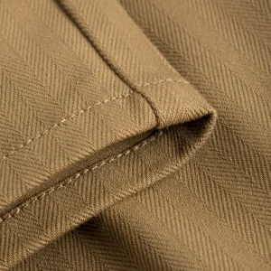 forét Pants | CLAY HERRINGBONE PANTS -