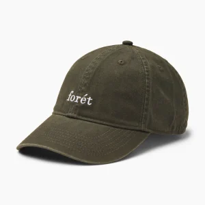 forét Accessories | Caps | HAWK WASHED CAP - ARMY