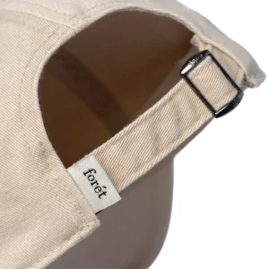 forét Caps | HAWK WASHED CAP - CLOUD/OLIVE