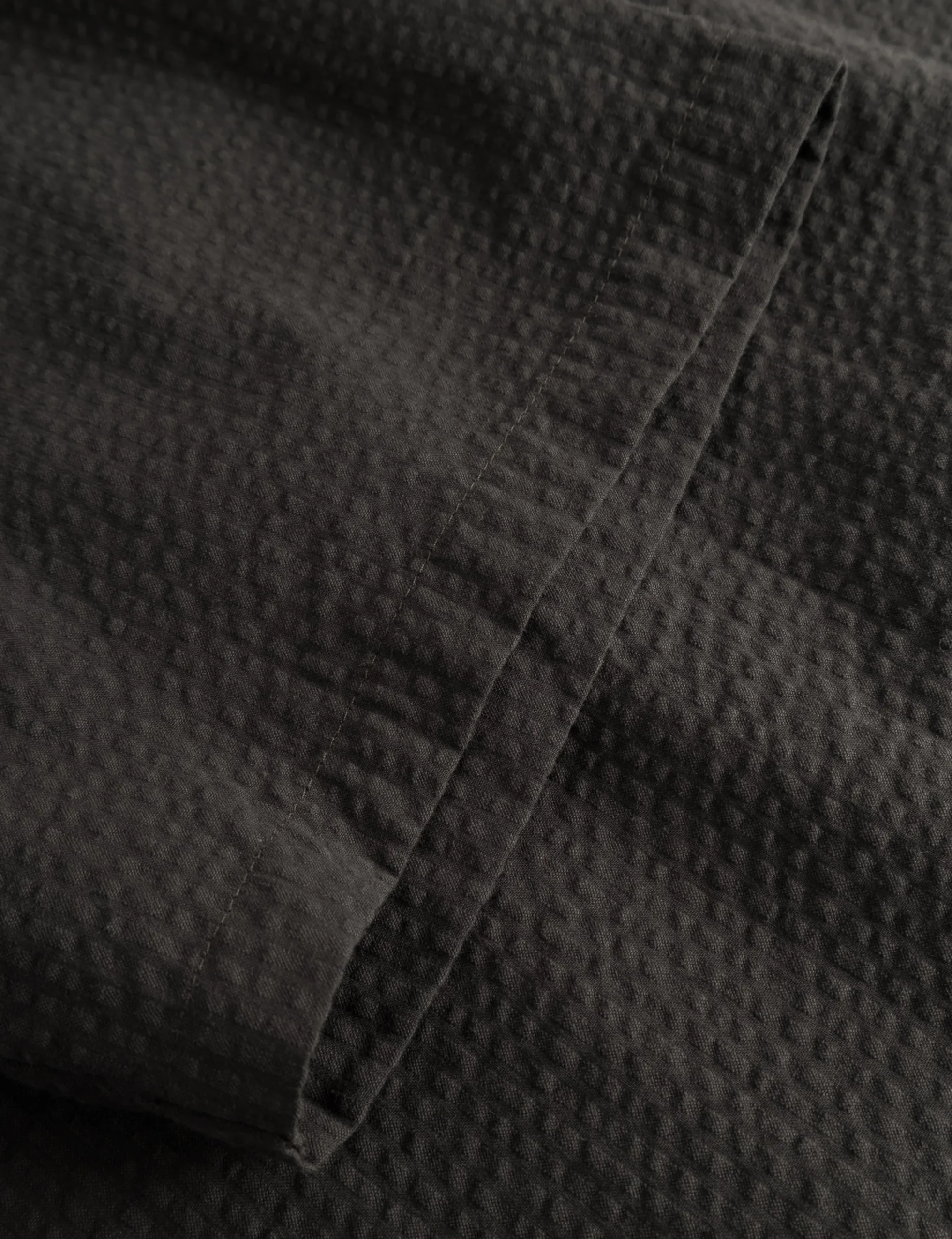 forét Shirts | HUSH SS SHIRT - WASHED BLACK