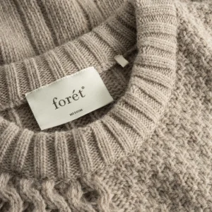 forét Knitwear | HYBRID CABLE KNIT -