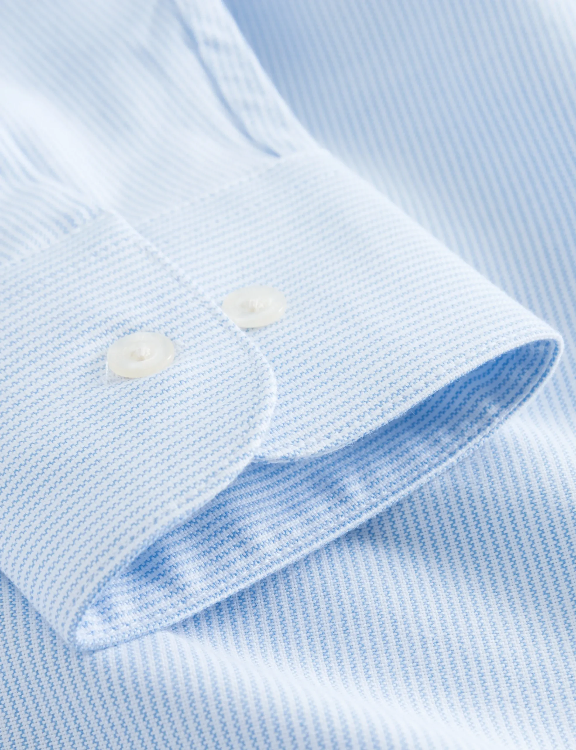 forét Shirts | LIFE SHIRT - WHITE/LIGHT BLUE