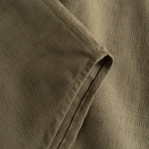 forét Shirts | MAP JACQUARD SHIRT - ARMY