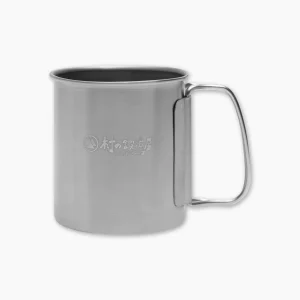 forét Outdoor Goods | Goods | MURANOKAJIYA X FORÉT - SINGLE WALL MUG 300ML - TITANIUM