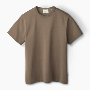 forét T-Shirts | OAK T-SHIRT - COLD BROWN
