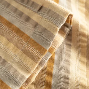 forét Shirts | OTTER SEERSSUCKER SS SHIRT - RUBBER STRIPE