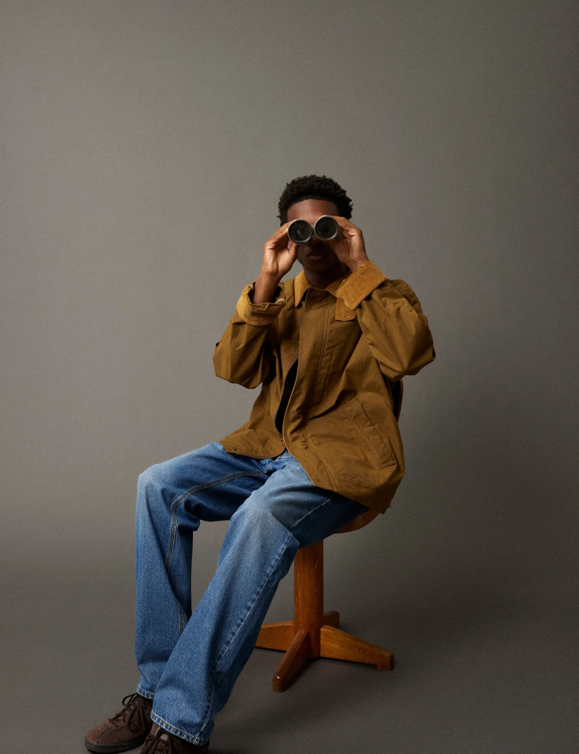 forét Jackets | ROW OILSKIN JACKET -