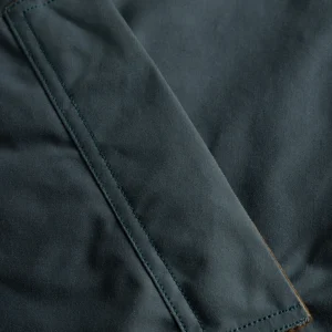 forét Jackets | ROW OILSKIN JACKET - VINTAGE BLUE