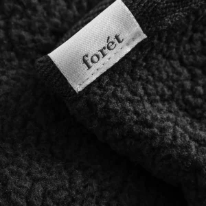 forét Accessories | SNOW POLARTEC FLEECE GLOVES - BLACK
